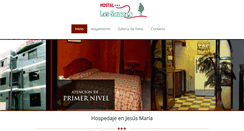 Desktop Screenshot of hostal-lossauces.com
